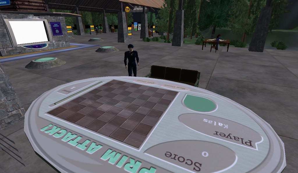 More broken games at the welcome area